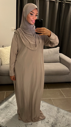 ENSEMBLE DE PRIÈRE TAUPE ROSÉ